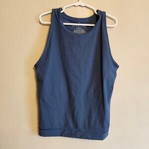 Everlane Perform Dark Teal Sleeveless Workout Tank XS